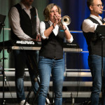 Die Show- und Swingband Melano Steckenborn bei der Langen Nacht der Musik.